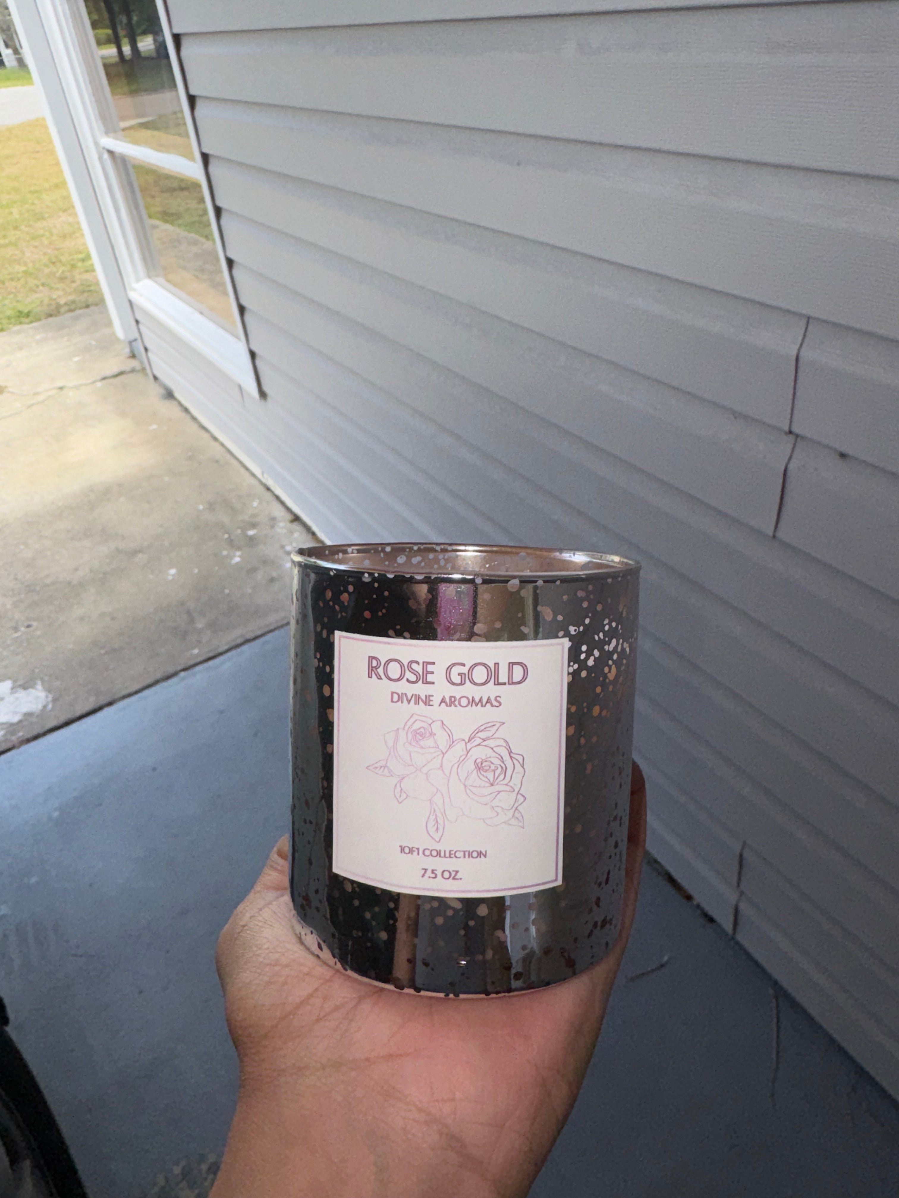 Rose Gold 1of1 Candle