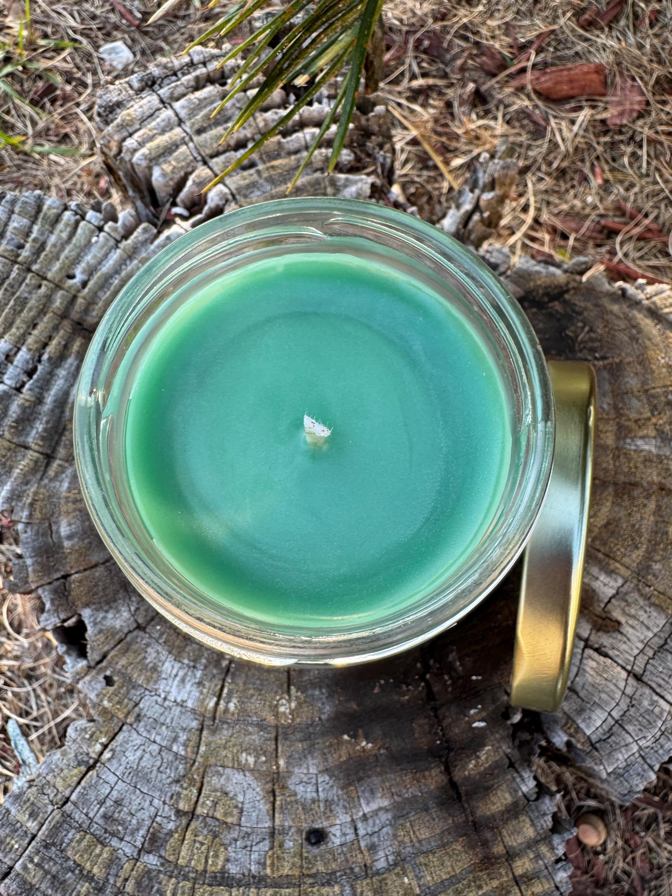 Anahata- Mahogany Teakwood Candle