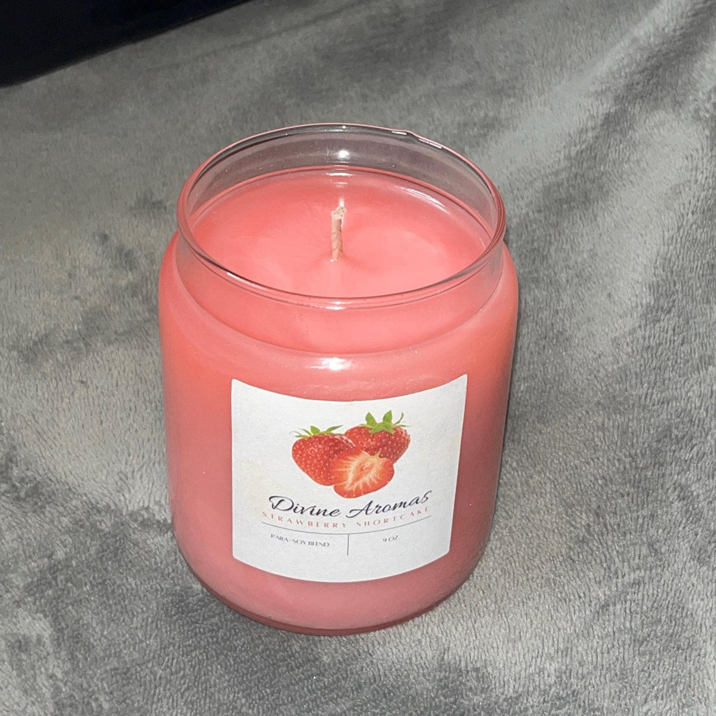Strawberry Shortcake Candle