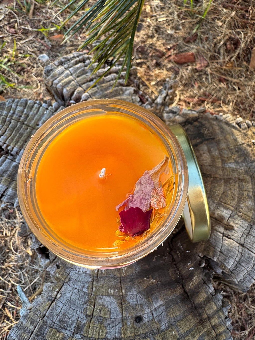 Desert Flower Candle