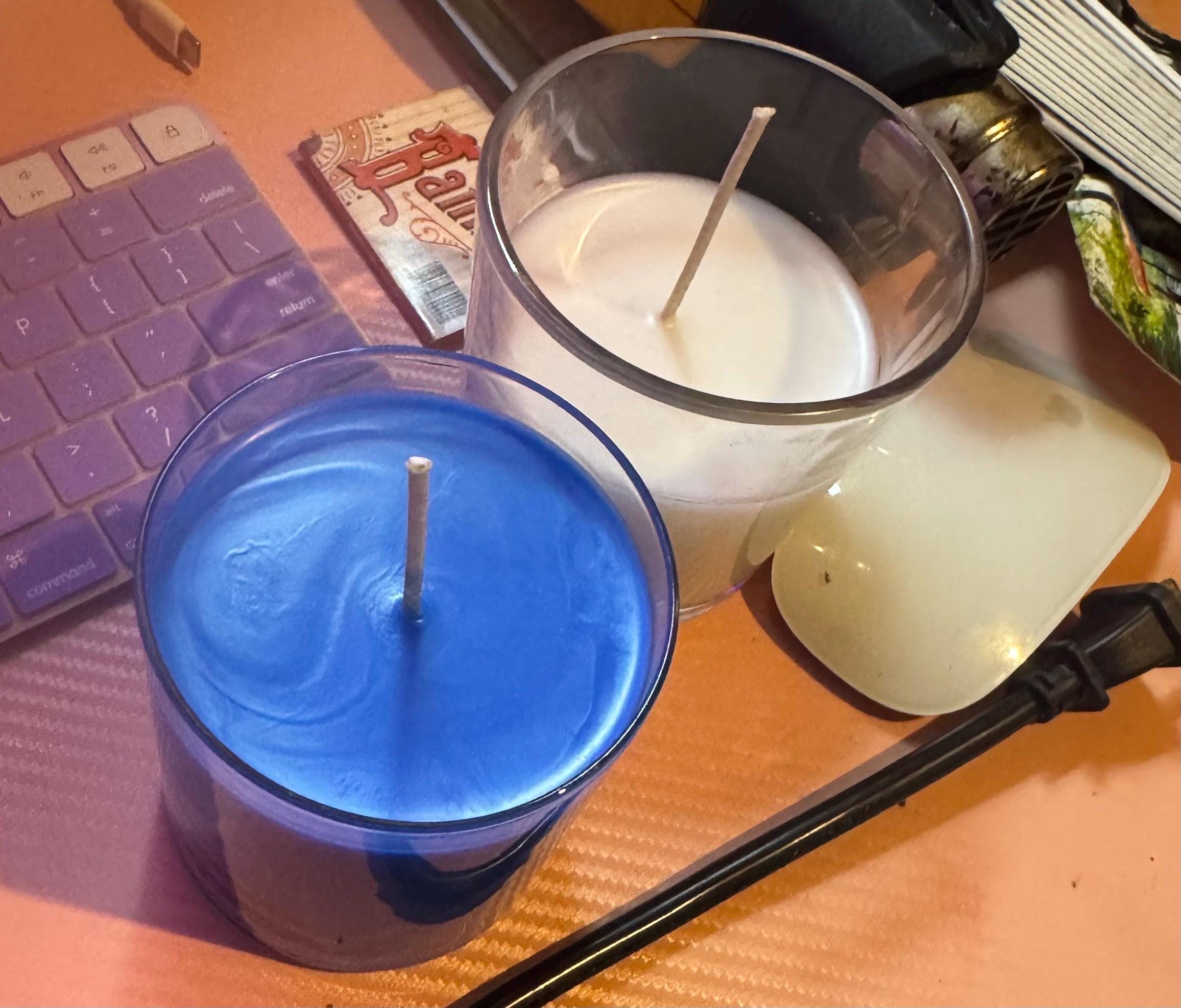 Blueberry Cobbler Cake Candle