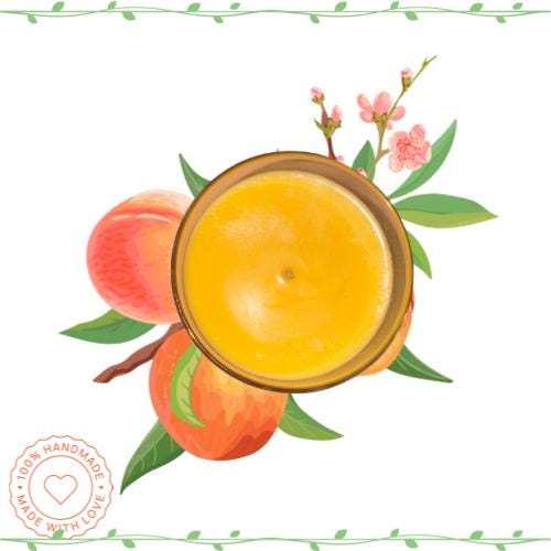 Georgia Peach Candle