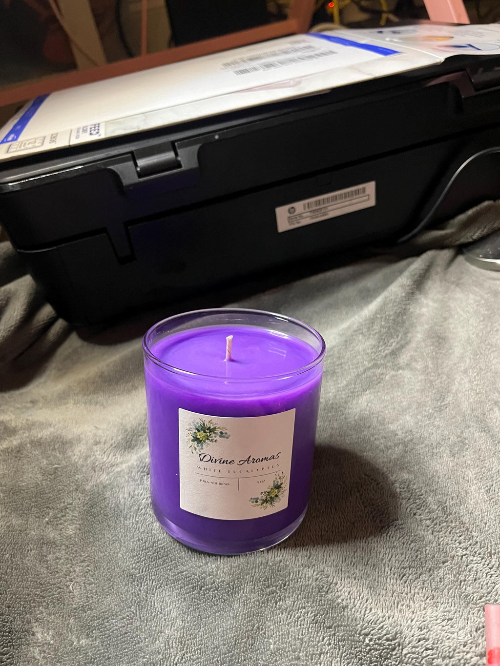 Fresh White Eucalyptus Candle