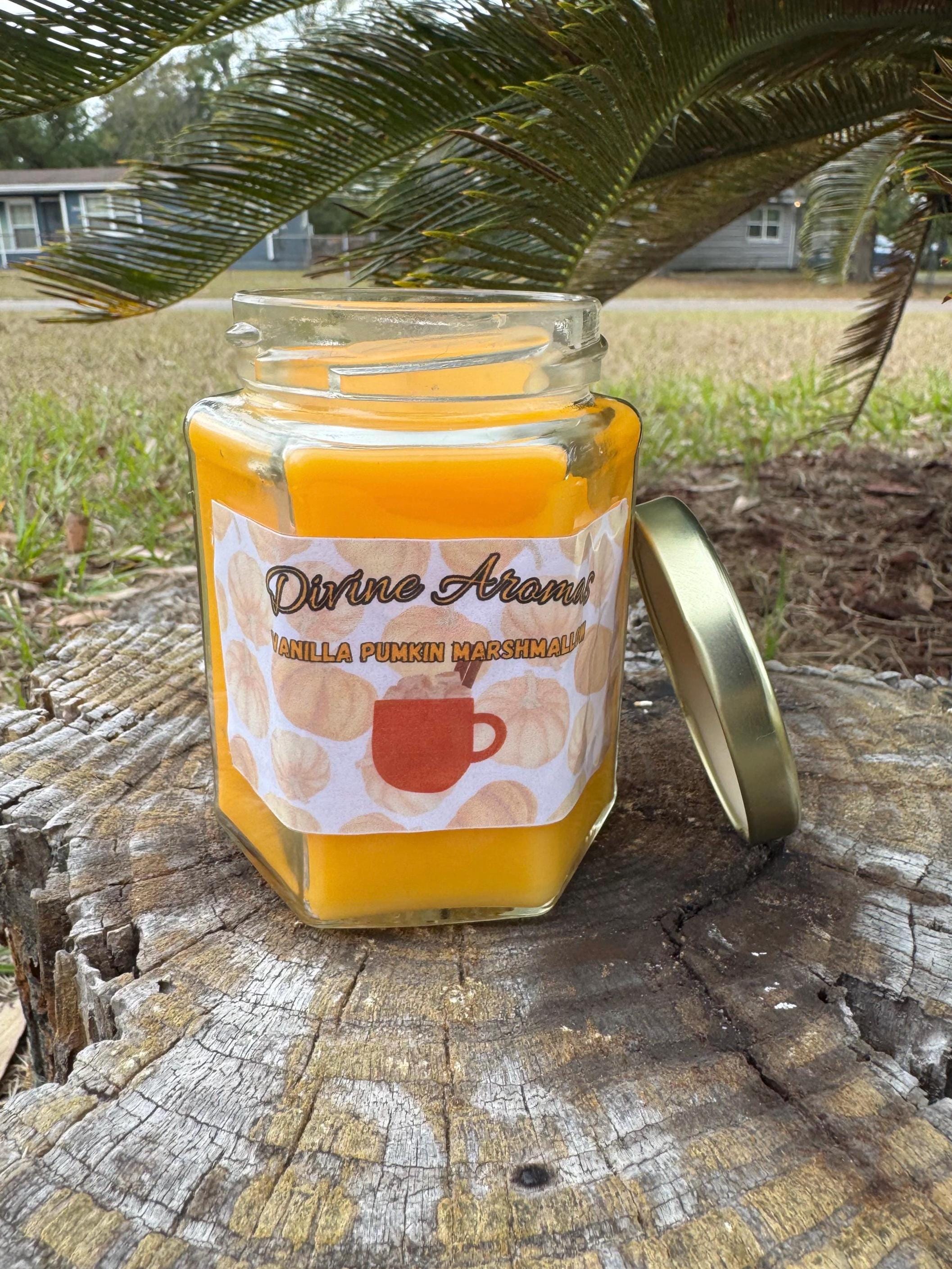Vanilla Pumpkin Marshmallow Candle