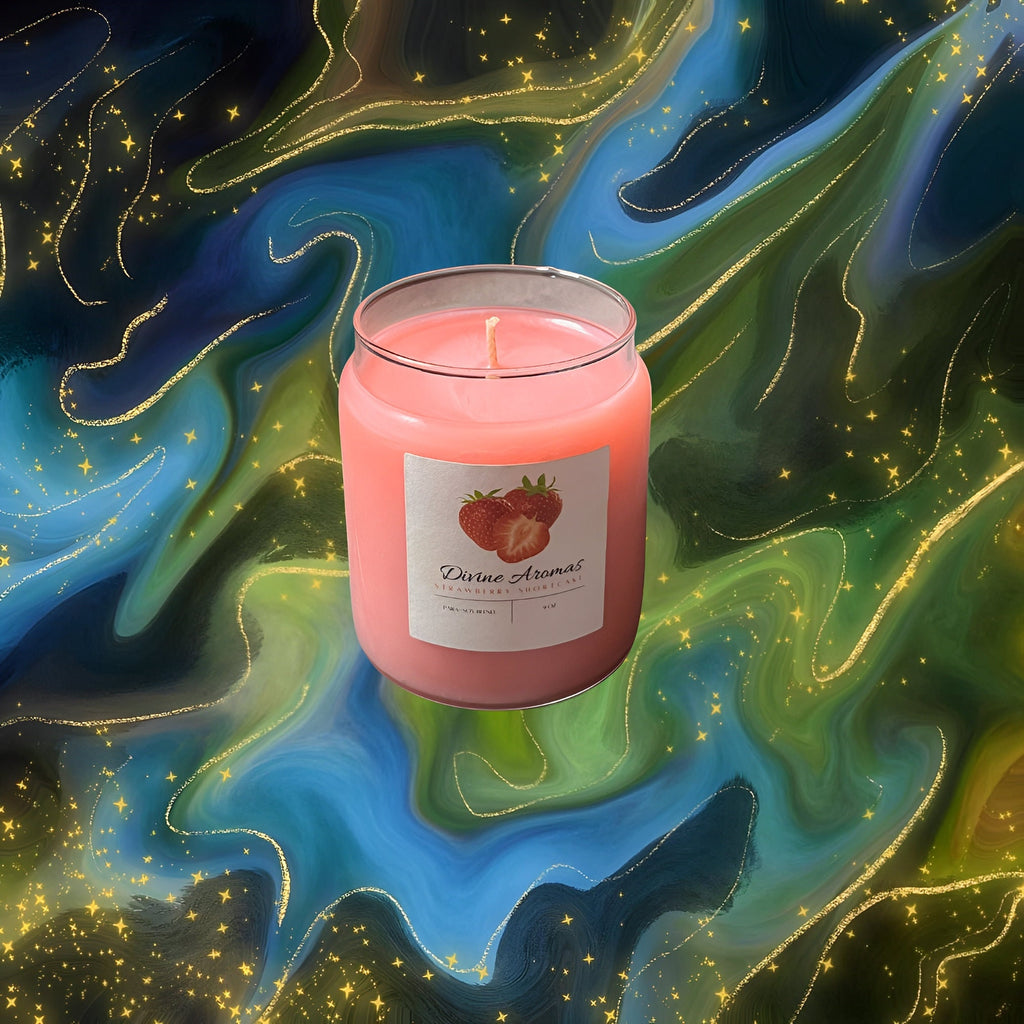 Strawberry Shortcake Candle